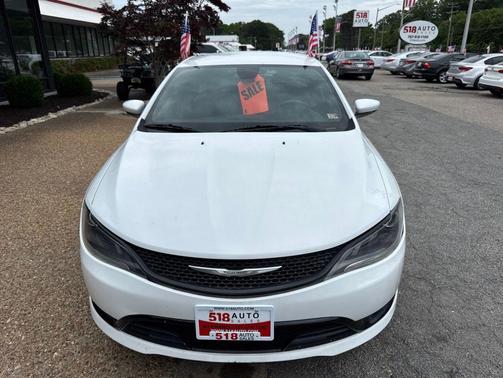 Bright White Clearcoat 2015 Chrysler 200 S