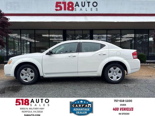 Stone White Clearcoat 2010 Dodge Avenger SXT