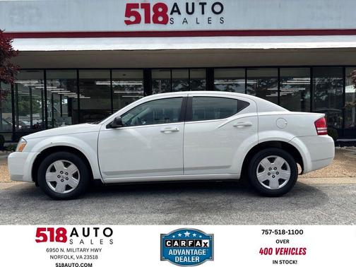 Stone White Clearcoat 2010 Dodge Avenger SXT