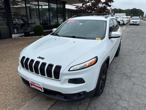 Bright White Clearcoat 2015 Jeep Cherokee Latitude