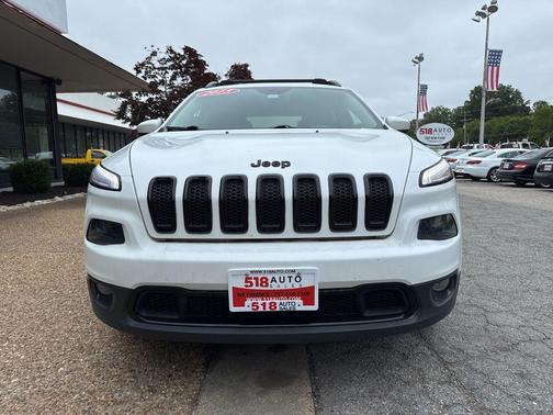Bright White Clearcoat 2015 Jeep Cherokee Latitude