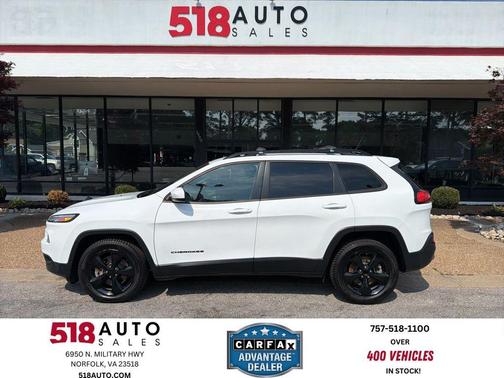 Bright White Clearcoat 2015 Jeep Cherokee Latitude