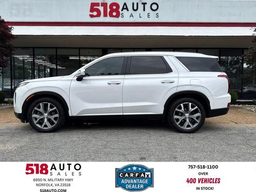Hyper White 2021 Hyundai PALISADE SEL