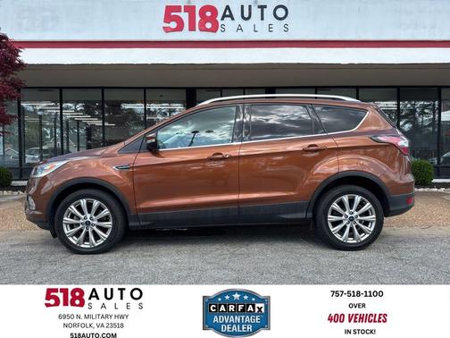 Canyon Ridge Metallic 2017 Ford Escape Titanium
