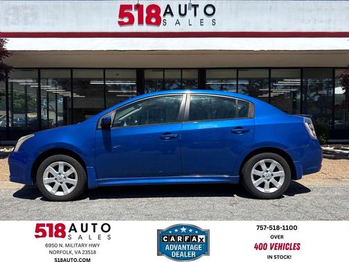 Blue Metallic 2011 Nissan Sentra 2.0 SR