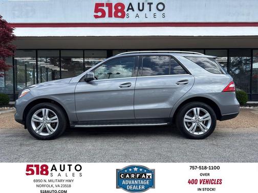 Steel Gray Metallic 2012 Mercedes-Benz M-Class 4MATIC