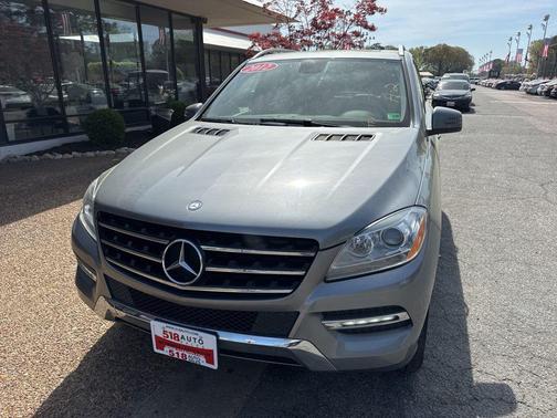 Steel Gray Metallic 2012 Mercedes-Benz M-Class 4MATIC