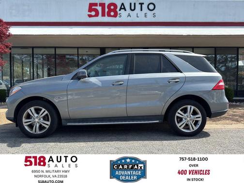 Steel Gray Metallic 2012 Mercedes-Benz M-Class 4MATIC