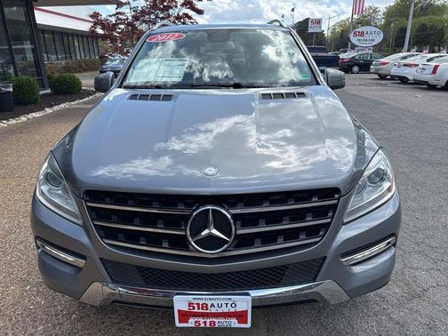 Steel Gray Metallic 2012 Mercedes-Benz M-Class 4MATIC