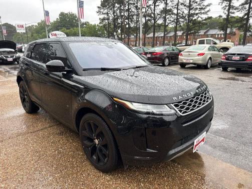 Black 2021 Land Rover Range Rover Evoque SE