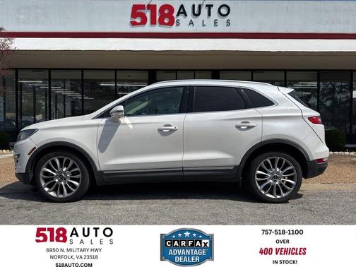 White Platinum Clearcoat Metallic 2016 Lincoln MKC Reserve