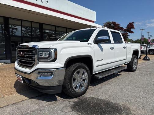 Summit White 2017 GMC Sierra 1500 SLT