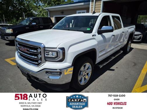 Summit White 2017 GMC Sierra 1500 SLT