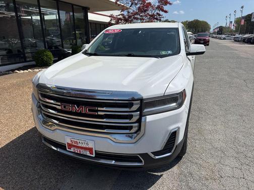 Summit White 2020 GMC Acadia SLE