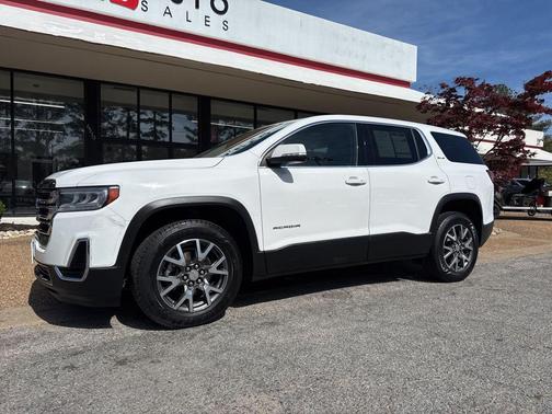 Summit White 2020 GMC Acadia SLE