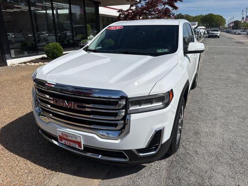 Summit White 2020 GMC Acadia SLE