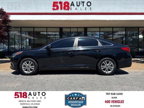 Phantom Black 2017 Hyundai SONATA SE