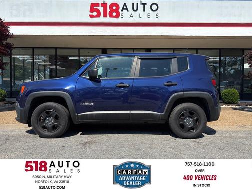 Jetset Blue 2017 Jeep Renegade Sport