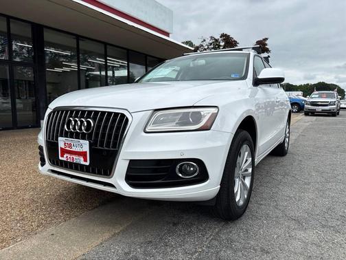 White 2014 Audi Q5 2.0T Premium Plus
