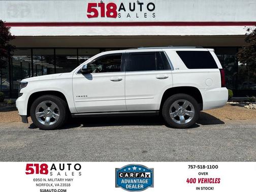 Summit White 2015 Chevrolet Tahoe LTZ