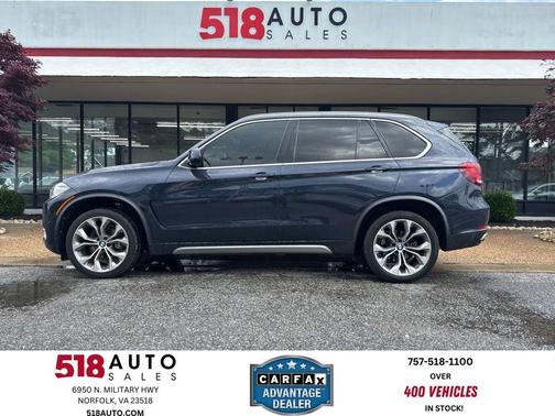 Imperial Blue Metallic 2018 BMW X5 xDrive35i
