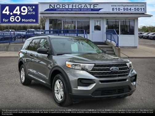 CARBONIZED GRAY METALLIC 2024 Ford Explorer XLT