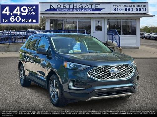 STONE BLUE METALLIC 2023 Ford Edge SEL