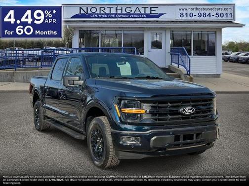 ANTIMATTER BLUE METALLIC 2024 Ford F-150 XLT