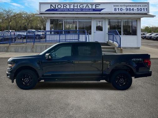 ANTIMATTER BLUE METALLIC 2024 Ford F-150 XLT