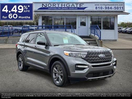 CARBONIZED GRAY METALLIC 2022 Ford Explorer XLT