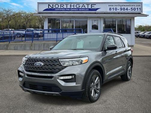 CARBONIZED GRAY METALLIC 2022 Ford Explorer XLT