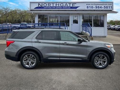 CARBONIZED GRAY METALLIC 2022 Ford Explorer XLT