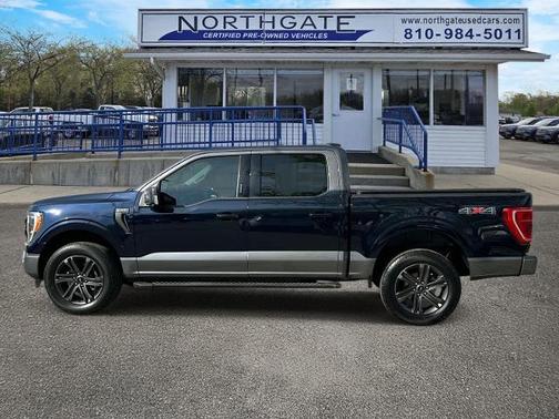 ANTIMATTER BLUE METALLIC 2023 Ford F-150 XLT