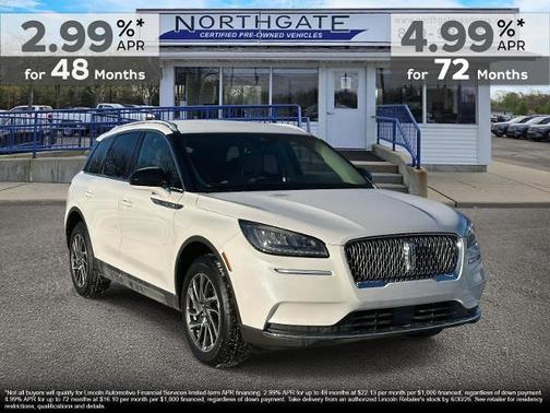 PRISTINE WHITE MET 3C 2022 Lincoln Corsair STANDARD