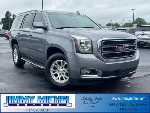 Satin Steel Metallic 2018 GMC Yukon SLT
