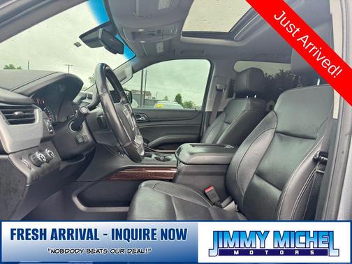 Satin Steel Metallic 2018 GMC Yukon SLT