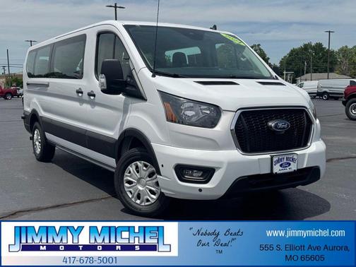 Oxford White 2024 Ford Transit-350 XLT