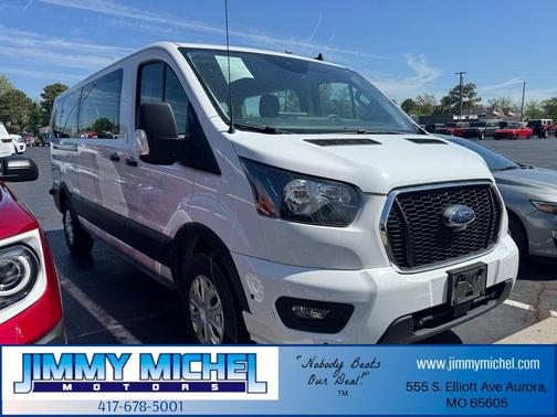 Oxford White 2024 Ford Transit-350 XLT