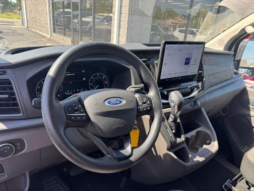 Oxford White 2024 Ford Transit-350 XLT