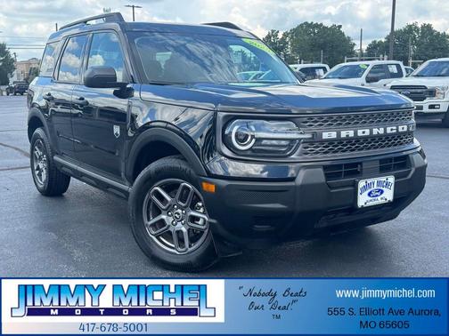 Shadow Black 2025 Ford Bronco Sport Big Bend