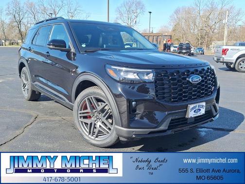 Black Metallic 2026 Ford Explorer ST