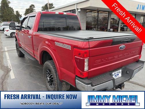 Red 2020 Ford F-350 Lariat