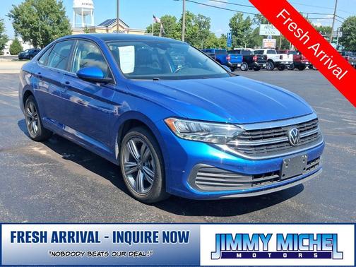 Rising Blue Metallic 2024 Volkswagen Jetta 1.5T SE
