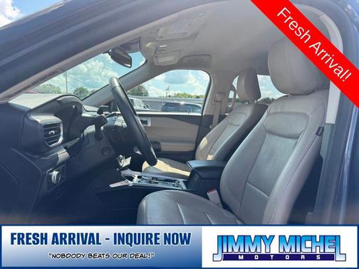 Blue Metallic 2020 Ford Explorer Limited