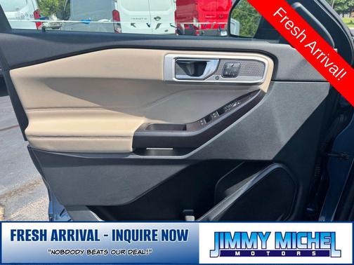 Blue Metallic 2020 Ford Explorer Limited