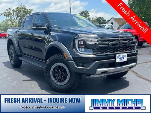 Shadow Black 2025 Ford Ranger Raptor