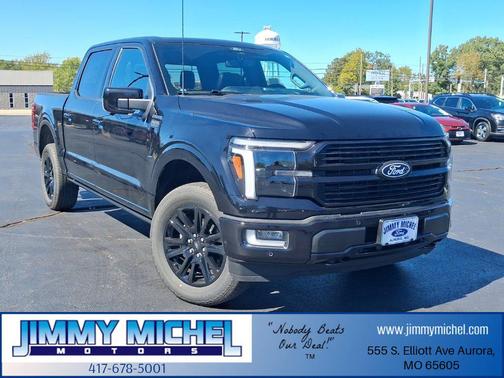 Agate Black Metallic 2026 Ford F-150 Platinum
