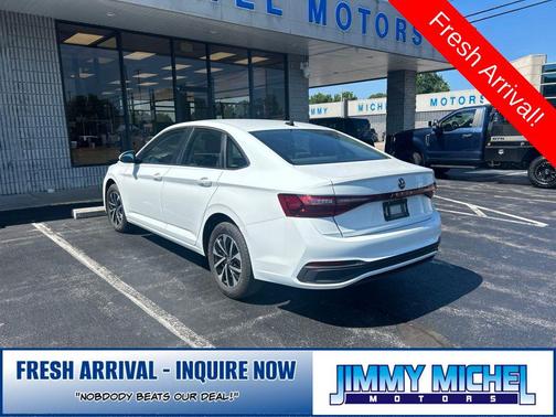 Pure White 2025 Volkswagen Jetta 1.5T S
