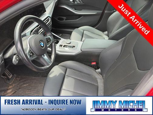 Melbourne Red Metallic 2023 BMW 330 xDrive