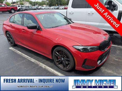 Melbourne Red Metallic 2023 BMW 330 xDrive
